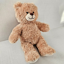 Build A Bear Teddy Fluffy Fur Plush Tan Fuzzy 17 Classic Stuffed Animal 2016