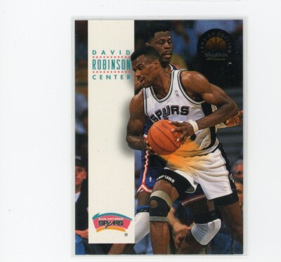 1993-94 Skybox Premium David Robinson  #168 San Antonio Spurs