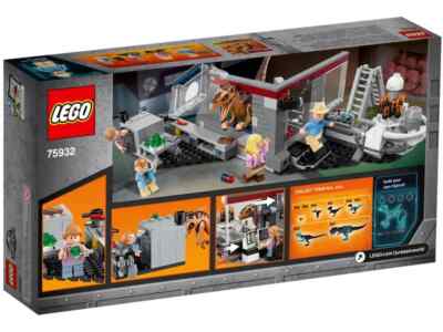 いっちー Lego Jurassic Park Velociraptor Chase 75932 Jurassic World