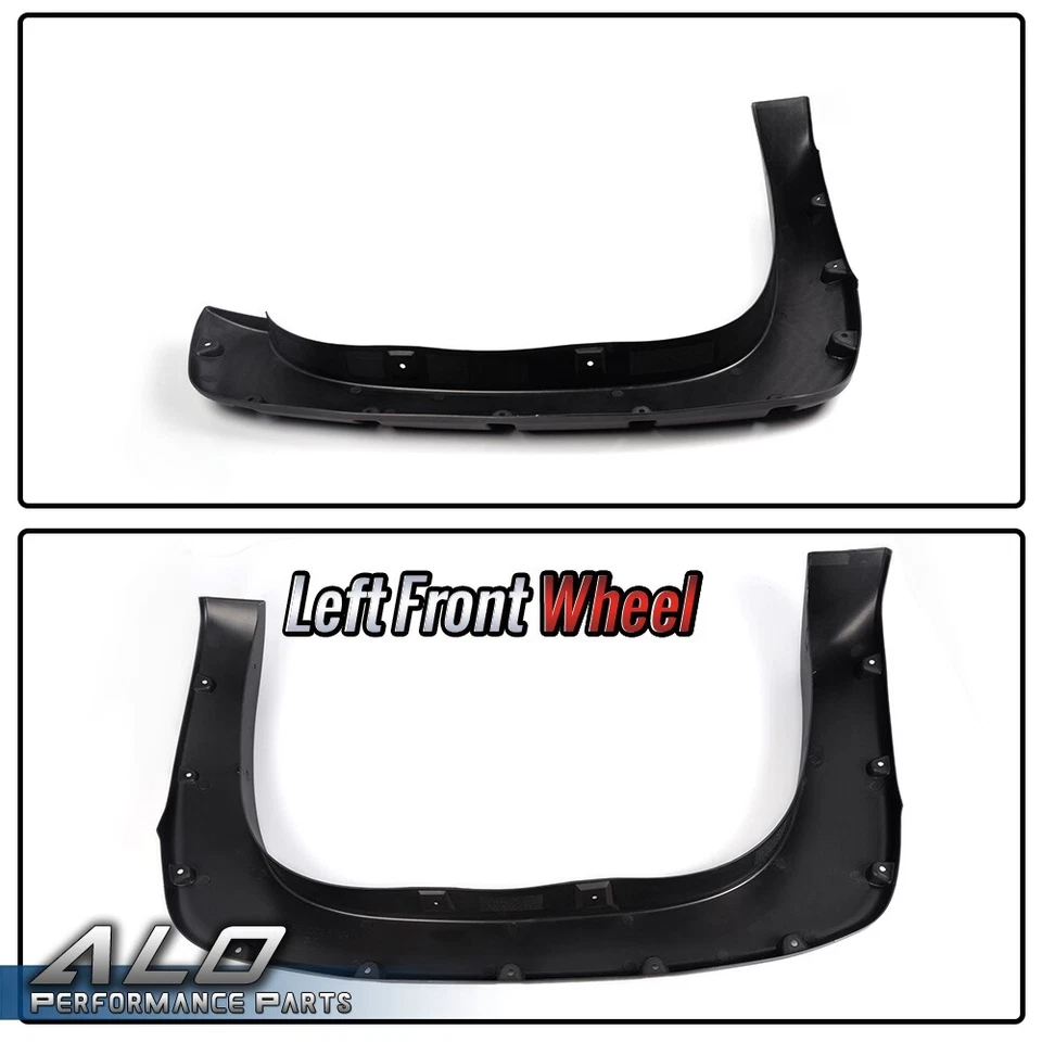 4pcs Pocket Rivet Bolt On Fender Flares Fit For 99-06 Chevy Silverado GMC Sierra Foto 4 de 4