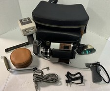 Kodak XL360 Movie Camera With Attachments Case Read Description