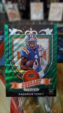 2021 Kadarius Toney Prizm Draft Crusade Green Wave Rookie Card Florida Gators