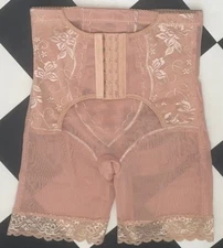 LADIES SIZE 10 TAN COLOUR SHAPEWEAR BOTTOMS WITH CORSET TUMMY UNBRANDED