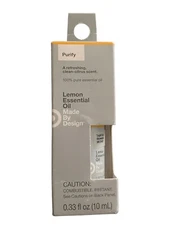 Made By Design- 100% Pure Essential Oil Single Note Lemon .33 fl oz