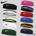 NIKE SWOOSH HEADBAND SWEATBAND HAIRBAND SOFT COTTON TENNIS TRAINING SPORTS RUN