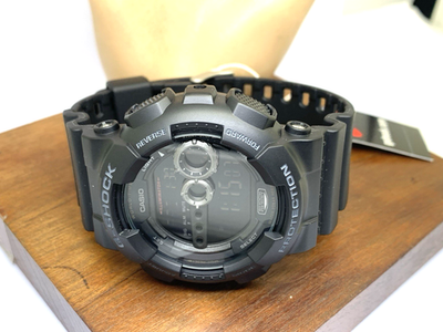 Casio Men's Watch GD100 G-Shock Military Sport Black Resin Strap