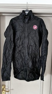 Castelli Squadra Windproof Jacket Black Size M Medium