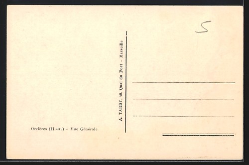 CPA Orcières, Vue Générale - Picture 2 of 2