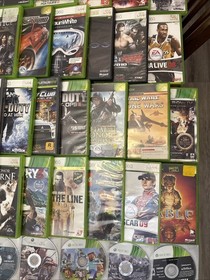 vintage Video Game Lot 80+ Microsoft xbox & xbox 360 Games Untested As Is