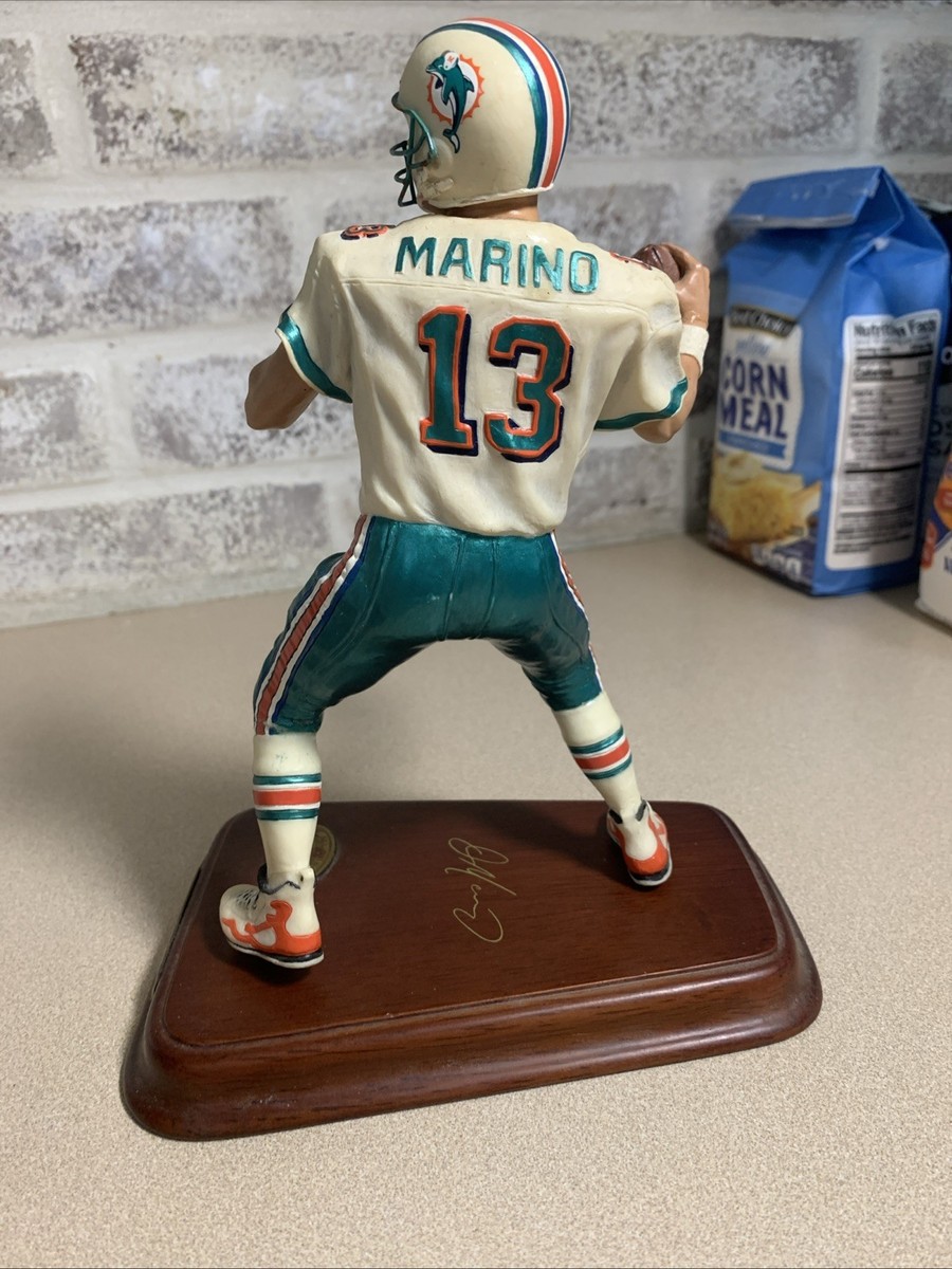 Dan Marino Miami Dolphins Danbury Mint Figurine Statue NFL | eBay