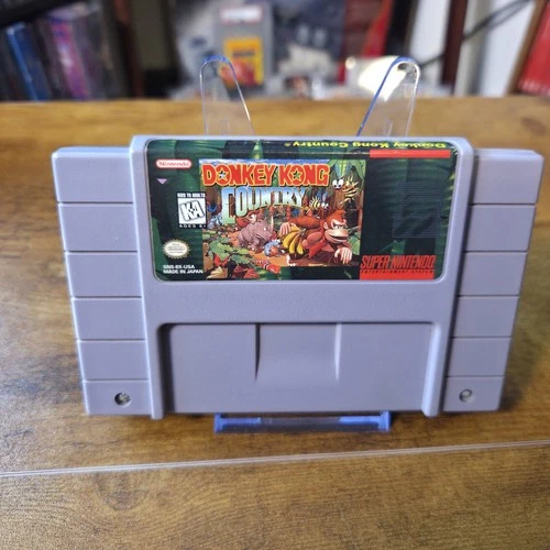 New ListingDonkey Kong Country Super Nintendo SNES Nintendo Platformer Game Cartridge