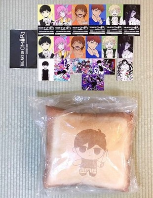 Omori Exhibition Admission Purchase Bonus Card Cushion Complete Set