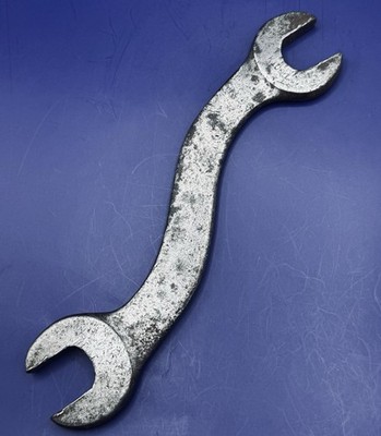 Vintage Keen Kutter K-1000 S-Shaped Open Ended Wrench 9.5''