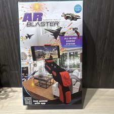 AR Blaster Augmented Reality Wireless Gun Controller for Android iOS, Black Red