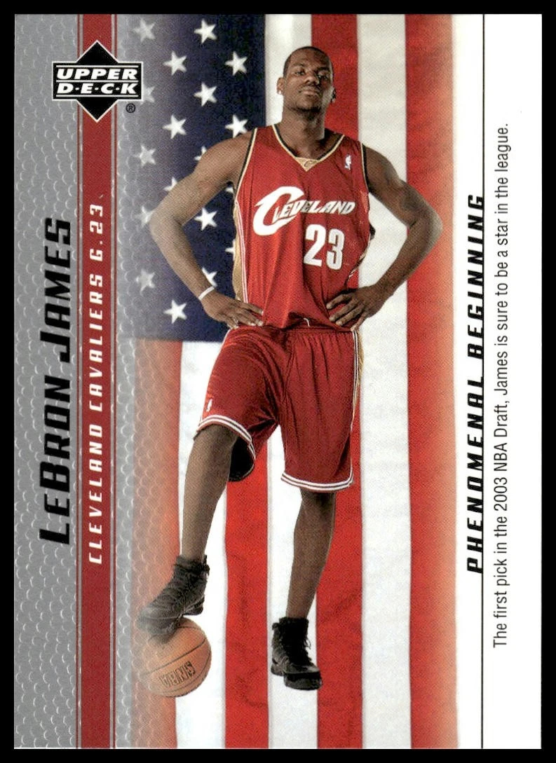 2003-04 Upper Deck Lebron James Phenomenal Beginning - LeBron