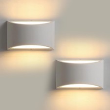 Warmiehomy 2 Pack Wall Lights Indoor, Modern Led Up and Down Wall Lamps Sconces