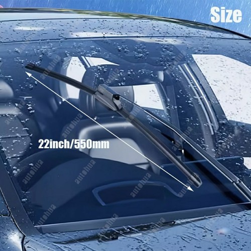 16" Windscreen Wipers 11 Layer Rubber Strip Wiper Blade For Car Front Windshield - Picture 6 of 12