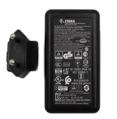 Original Zebra AC Adapter Netzteil PWR-WUA5V12W0EU SAWA-65-250005A 