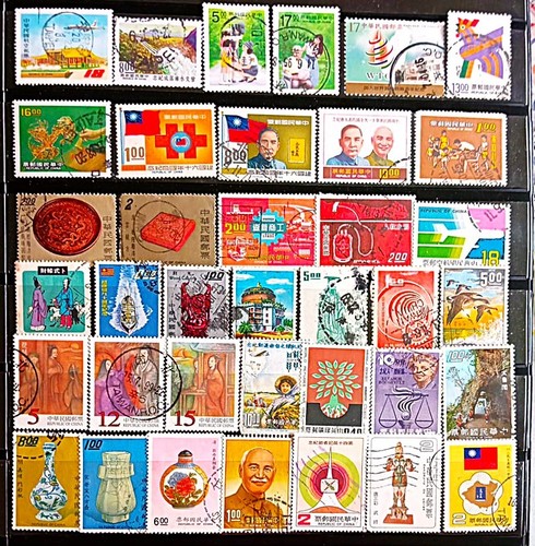 ROC TAIWAN 1960-ONWARD COMMEMORATIVE STAMPS LOT USED TWC7
