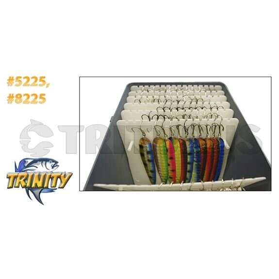 TRINITY INDUSTRIES Tackle Boxes 8225 SPECIAL MATE GRAY SPOON Fishing - Image 3