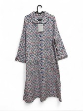 Lanz of Salzburg 1X Nightgown Robe Flannel Tulips Grandma Cottagecore Prairie