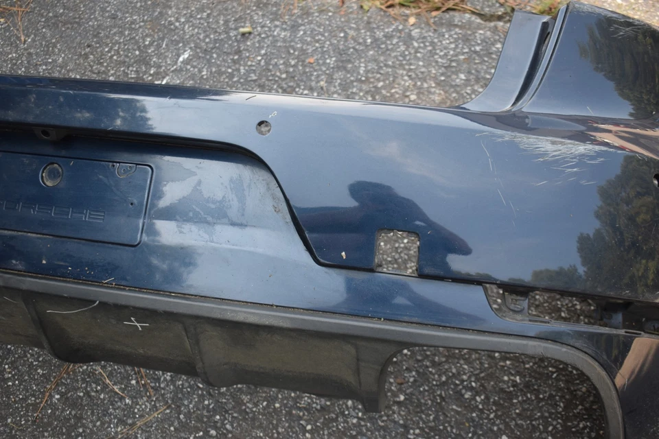 PORSCHE MACAN REAR BUMPER 2019-2024 OEM 95B 807 421 Foto 3 de 4