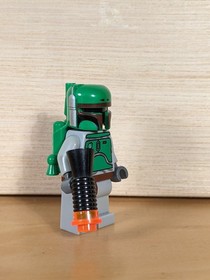 Lego Star Wars - Boba Fett (sw0002a) 2006 Bluish Gray Set 6209 6210