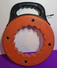 KLEIN TOOLS 1/8 Wide Steel Fish Tape 240 ft