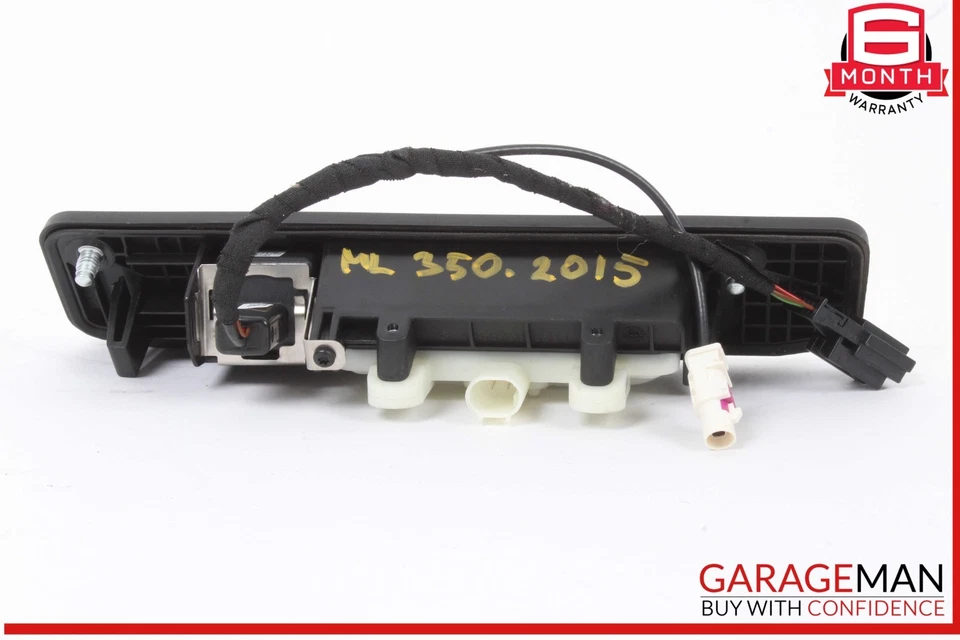 12-16 Mercedes W166 ML350 4MATIC maletero puerta trasera liberación manija abierta con cámara Foto 4 de 4