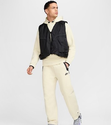 New Nike Sportswear Tech Fleece Jogger Pant Light Khaki Tan Black HJ6533-234 XXL