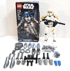 Lego Star Wars Buildable Figure Lot - Jango Fett 75107 & Commander Cody 75108