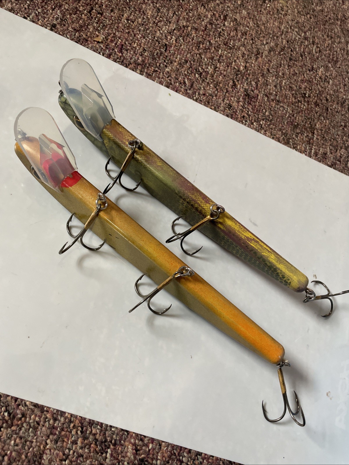 2 Custom 10” Muskie/Pike Plugs - Image 5