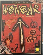 Wongar Board Game German Language w/ English Translation Cards in