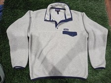 Patagonia Maglione Uomo Leggero Synchilla Snap-T Taglia Media
