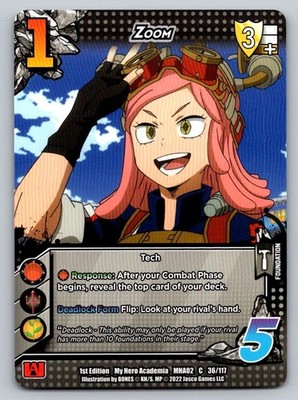 2022 Universus My Hero Academia 1ST Edition Zoom