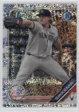 2019 Bowman Draft Chrome Sparkles Refractor TJ Sikkema #BDC-34 1pp9