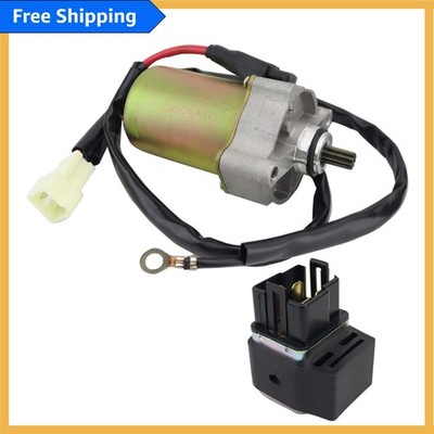 High-Performance 12V Starter Motor & Solenoid Relay for Polaris ATV Models