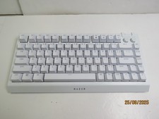 Razer BlackWidow V4 75 White Mechanical Gaming Keyboard ORANGE SWITCHES