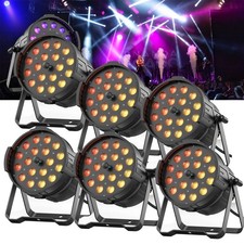 324W 18 LED Par Light DMX RGBWA  UV 6 in 1 dj Lights Party Concert BAR Xmas
