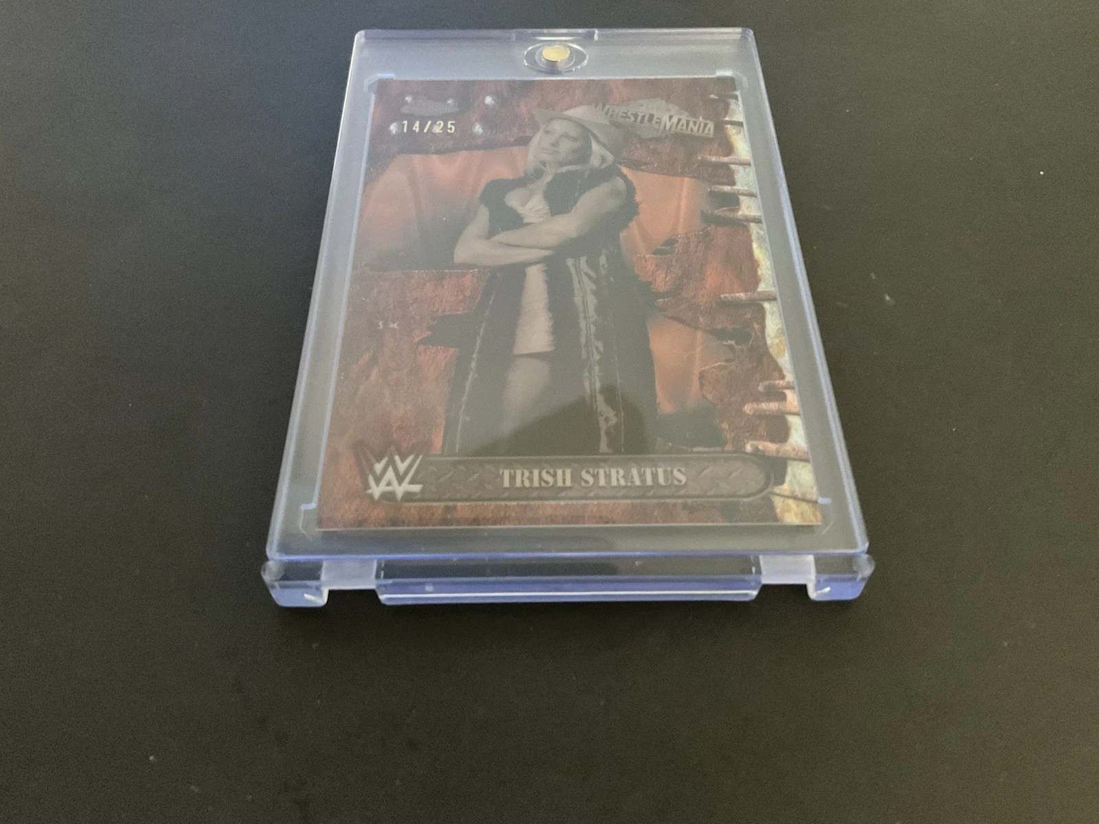 2025 topps chrome wwe cactus jack 🔥 Trish Stratus 🔥 Orange/25