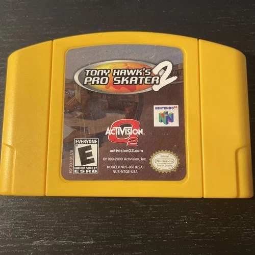 Tony Hawk's Pro Skater 2 (Nintendo 64 N64, 2001) Cartridge Only