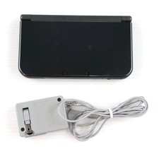 New Nintendo 3DS XL LL Metallic Black Console with Touch Pen Tested NTSC-J