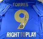 Fernando Torres / Autographed Chelsea F.C. Adidas Climacool Soccer Jersey / BAS