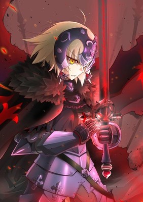 Jeanne Darc Alter Ruler Fategrand Order Fatestay Anime Playmat Desk Mat 24x14in