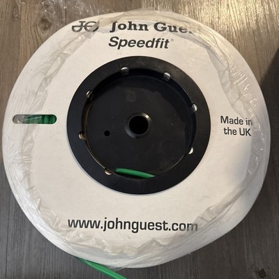 John Guest Speedfit LLDPE Tubing 1/4'' OD x 0.170'' ID (500 ft. Roll) Green New