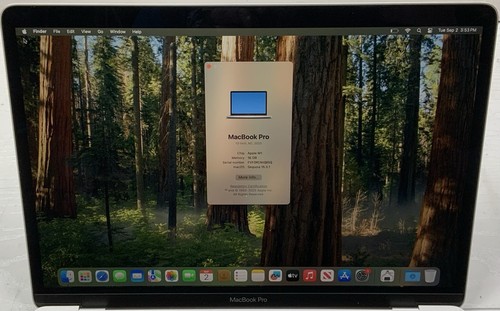 Apple Macbook Pro 2020 13 pollici Retina M1 16 GB RAM 512 GB SSD MacOS Sequoia A2338 - Foto 7 di 8