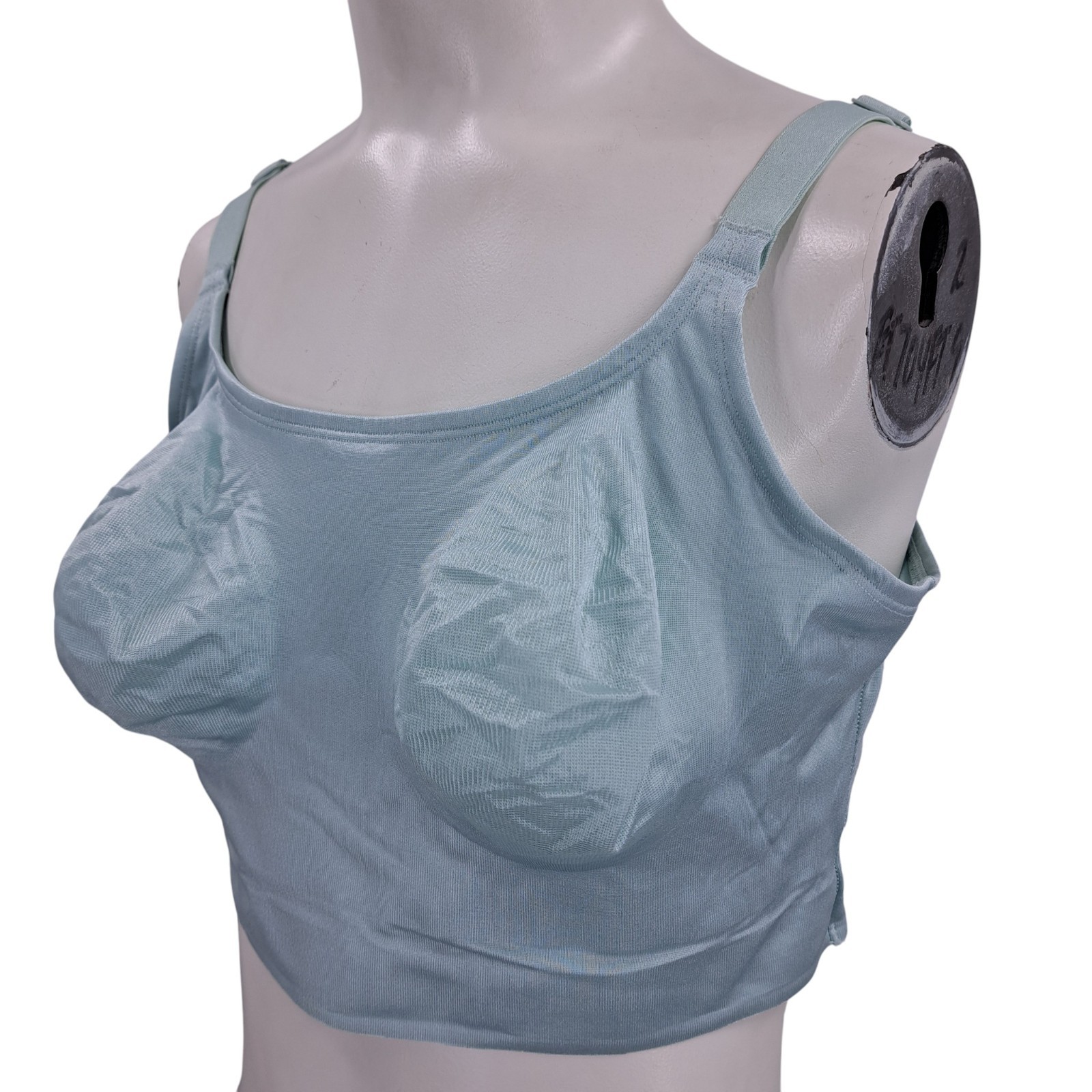 Ruby Ribbon Ultimate Demiette Blue Pullover Bra S… - image 1