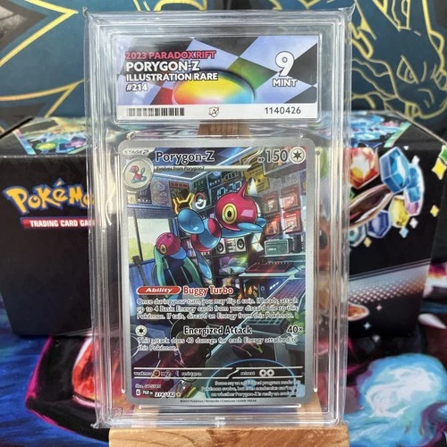 Porygon-Z 214/182 IR Paradox Rift - Mint 9 Ace Grading Card - English