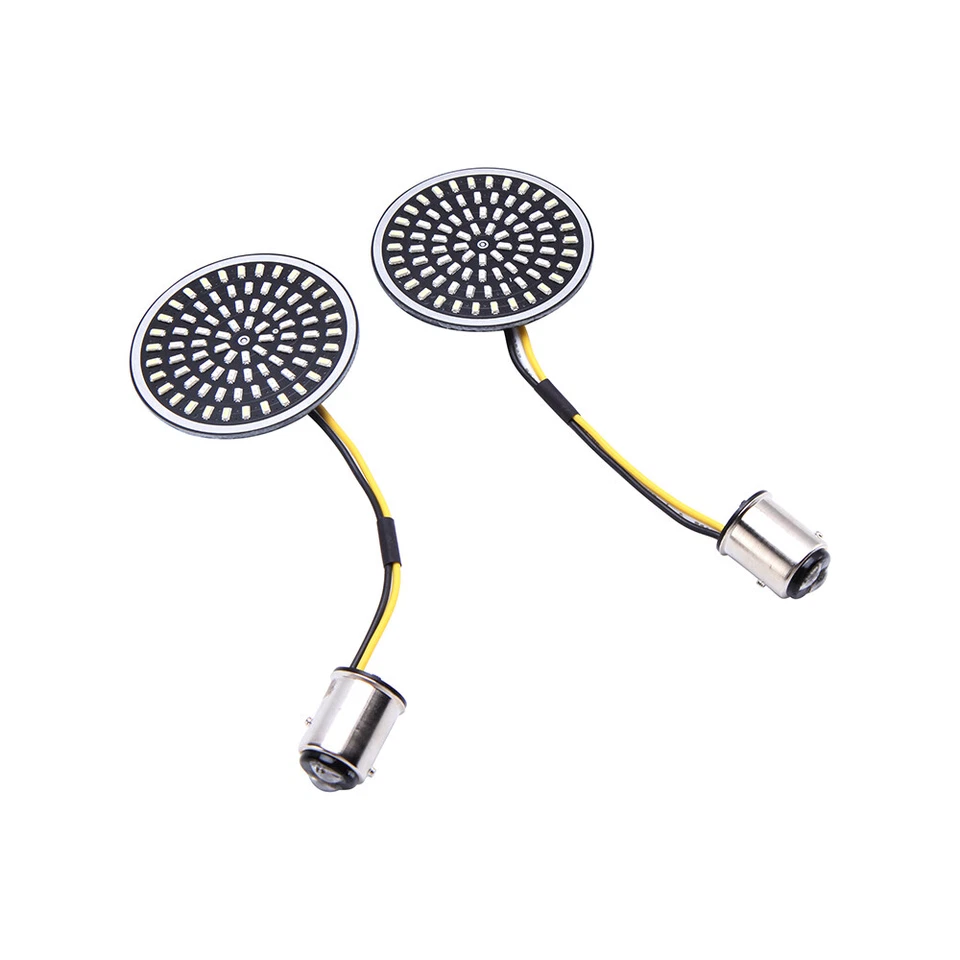 Luces intermitentes LED de 2" para motocicleta Harley Davidson Street Glide Foto 4 de 4