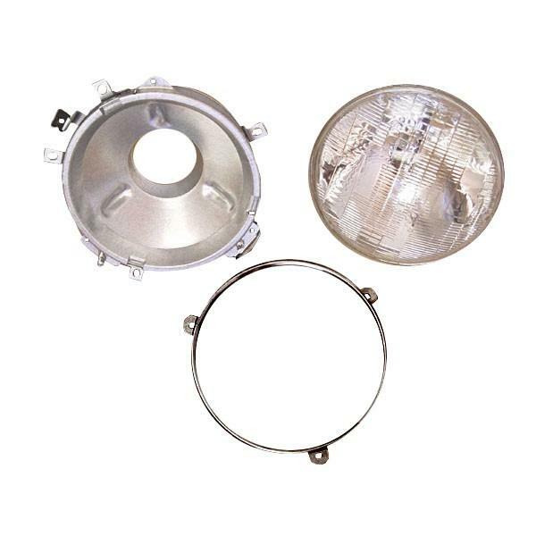 Phare pour Jeep CJ 1972-1986 bloc optique avant d'origine pour restauration vintage